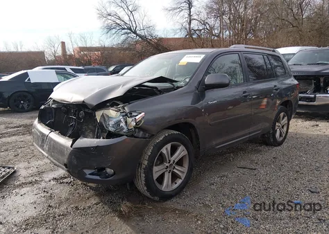 2009 Toyota Highlander Sport z USA, uszkodzony, nr VIN JTEES43A392137345